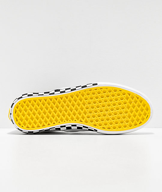 vans slip on hombre amarillo