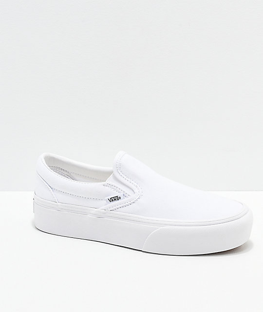 are slip on vans true to size