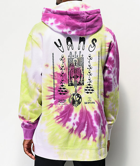 tie dye sudadera