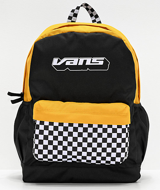 vans mochila amarilla