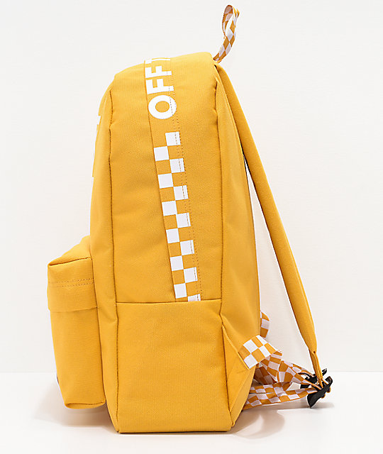 Yellow Vans Backpack Mini IUCN Water