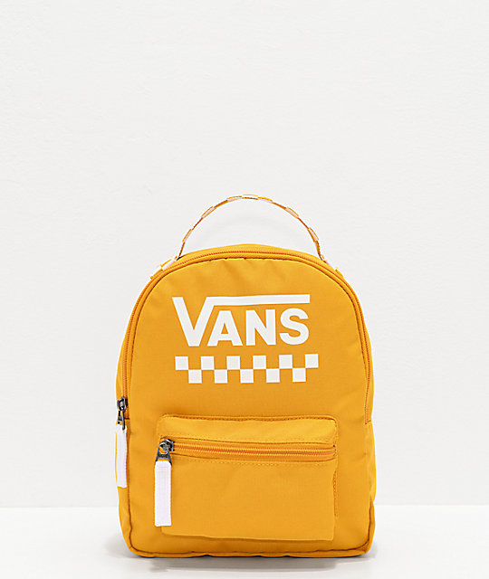 mochilas vans amarillo