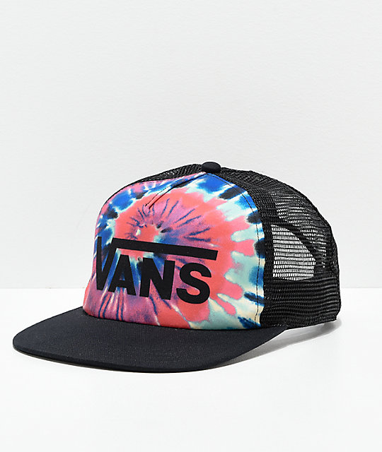 vans tie dye hat