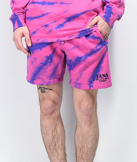 vans fleece shorts