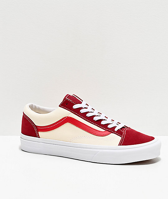 vans 36 rojas vans 36 rojas