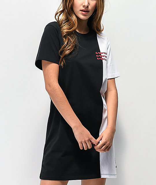 black and white van shirt
