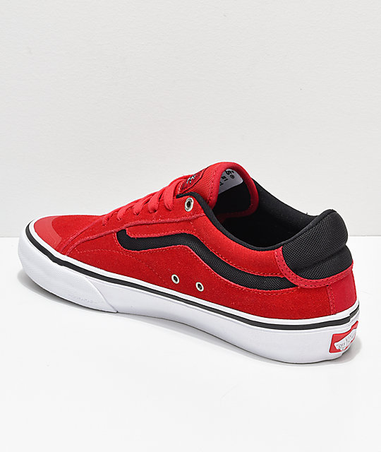 vans black racing red