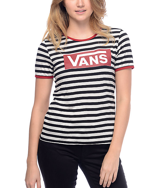 vans t shirt womens white