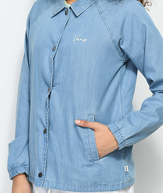 Vans Thanks Coach Denim Jacket Zumiez