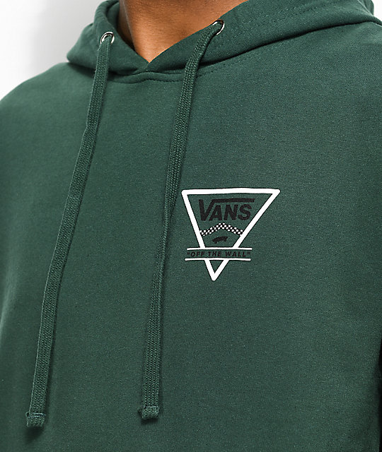 dark green vans hoodie