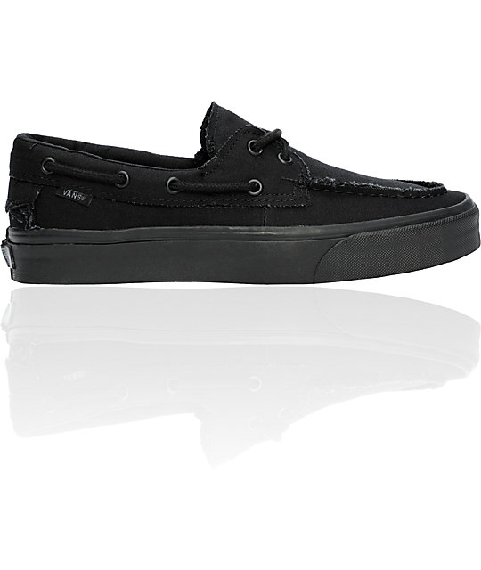 Vans True All Black Zapato Del Barco Skate Shoes | Zumiez