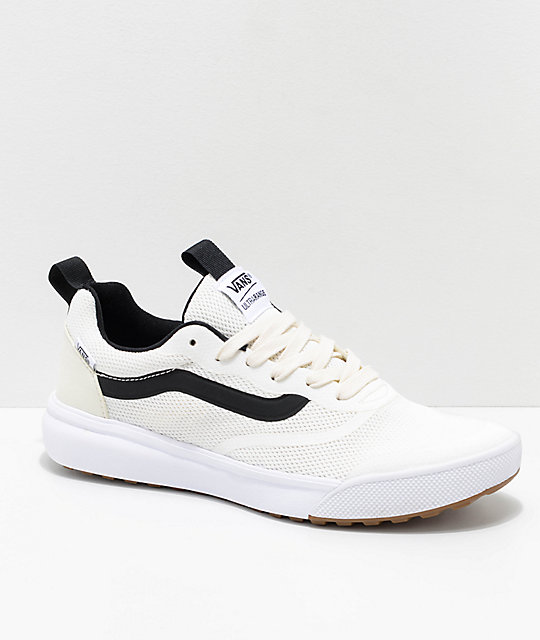 Vans ultrarange rapidweld hotsell black & white shoes