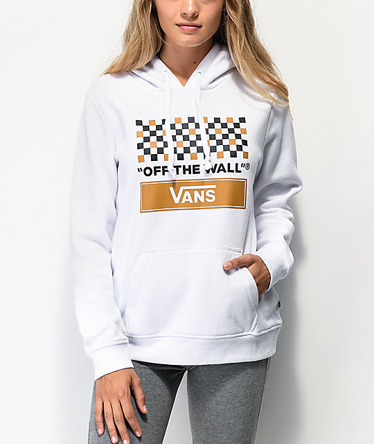 tan vans hoodie