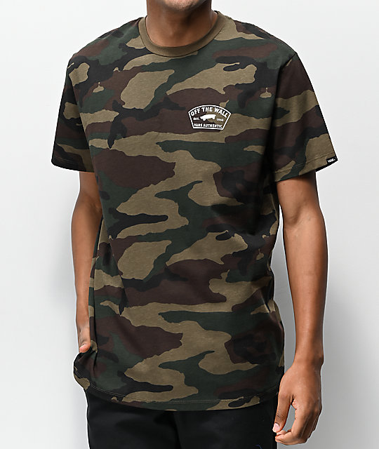 camisetas vans marron