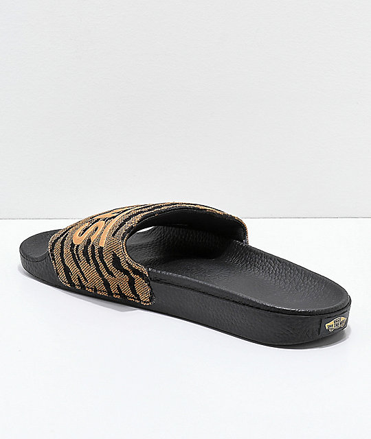 vans tiger slides