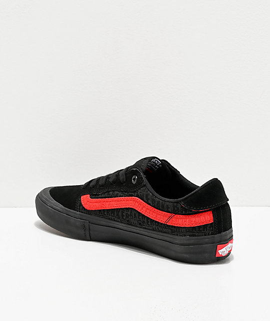 vans style 112 red