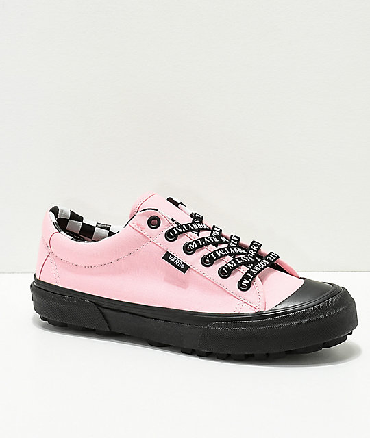 vans off the wall pink