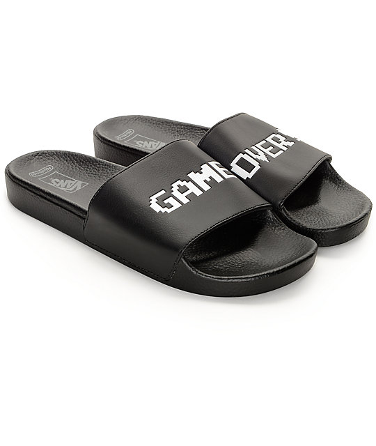 game over vans sandals