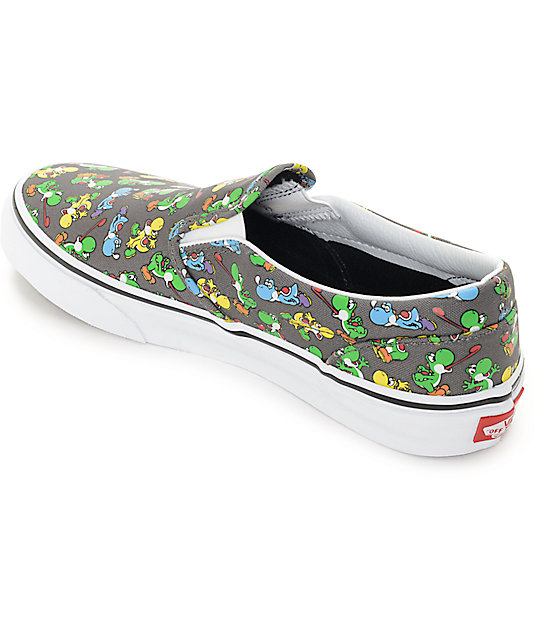 vans nintendo slip on