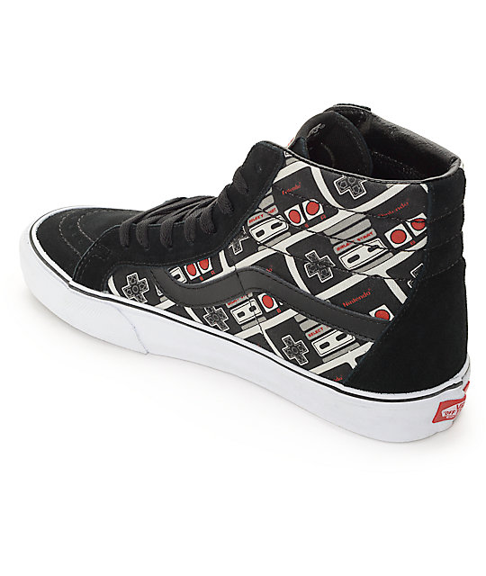 vans sk8 hi nintendo