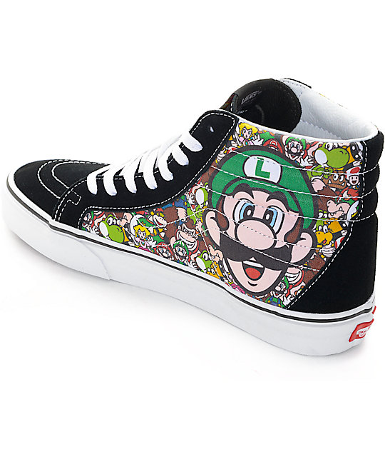 vans x nintendo sk8 hi