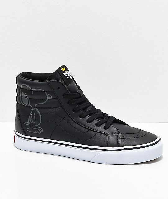 Vans x Peanuts Sk8-Hi Snoopy zapatos de skate en negro | Zumiez