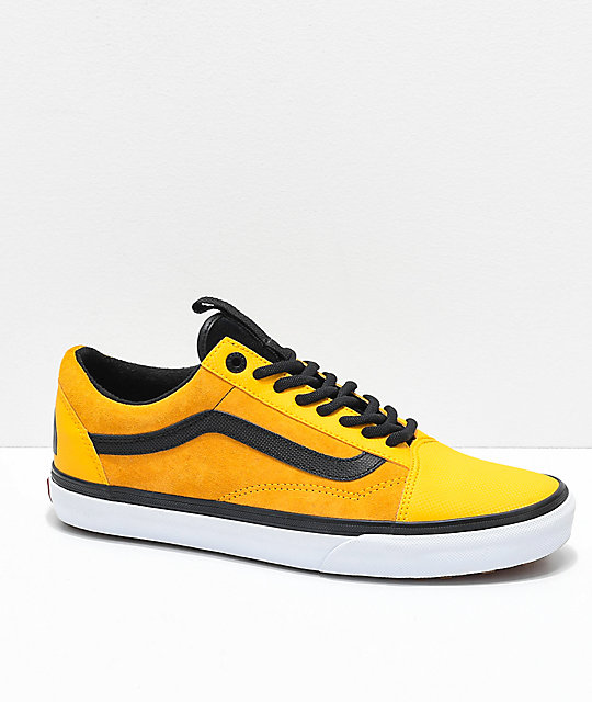 vans x north face shoes yellow