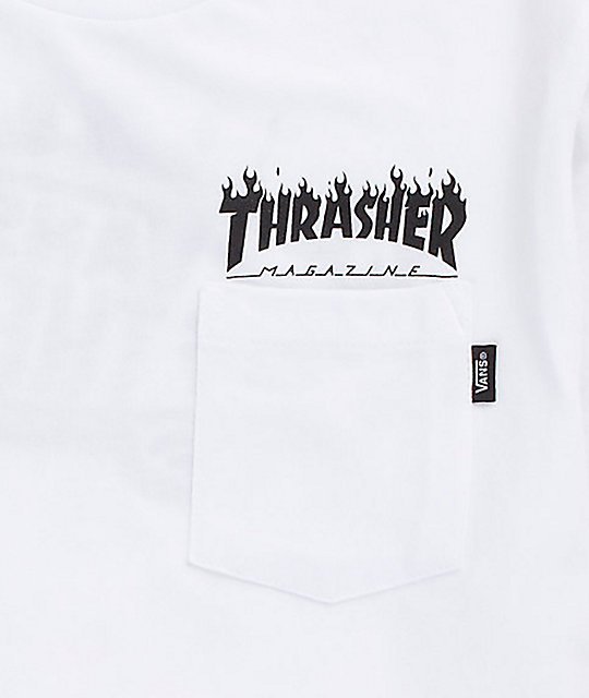 camiseta vans x thrasher