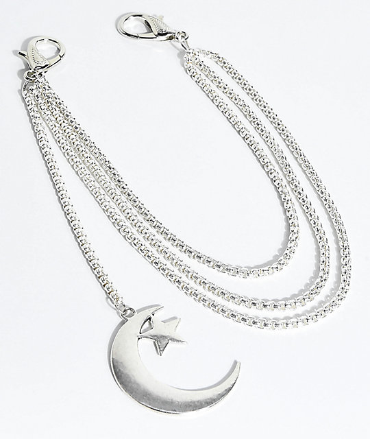 VidaKush Crescent Moon Pocket Chain | Zumiez