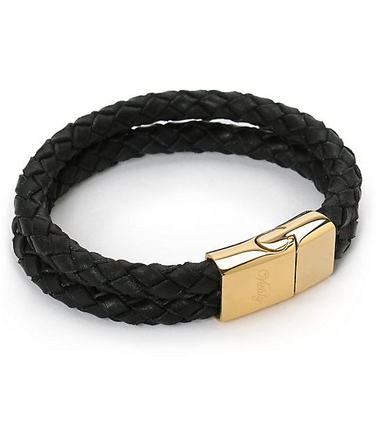 Vitaly Dubbel Black X Gold Bracelet Zumiez Vitaly Dubbel Black X Gold Bracelet