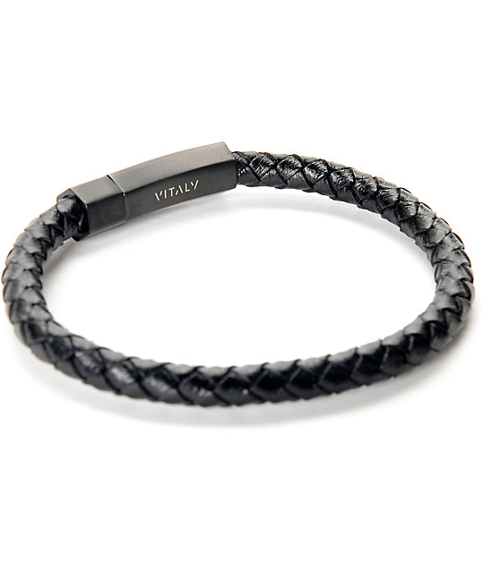 Vitaly Okafo X Matte Black Bracelet Zumiez Ca Vitaly Okafo X Matte Black Bracelet