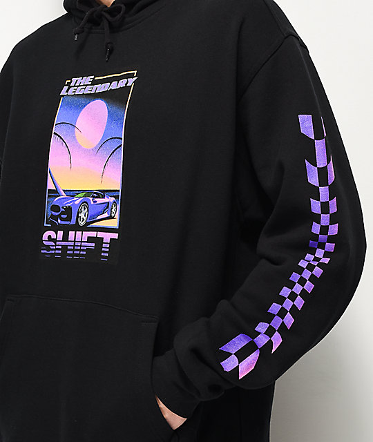 quequality legendary premium hoodie black