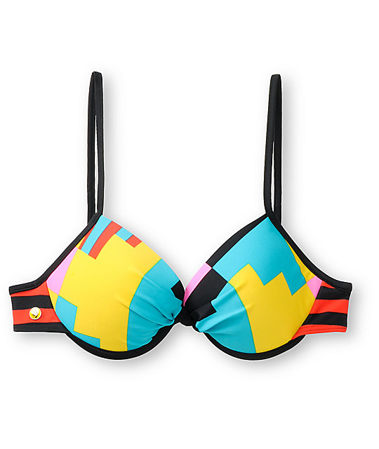 retro underwire bikini top