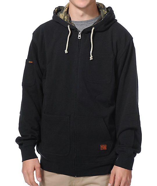 hoodie with front zipper pocket