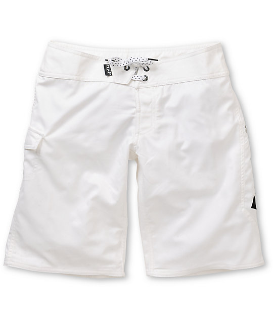 Volcom Foster Gals 11 White Board Shorts