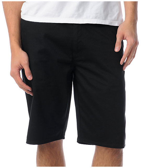 volcom black shorts