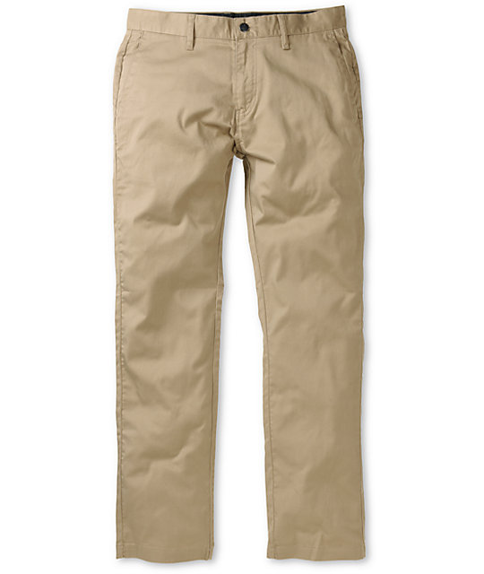 Volcom Frickin Modern Khaki Regular Fit Chino Pants | Zumiez