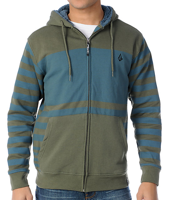 volcom sherpa hoodie