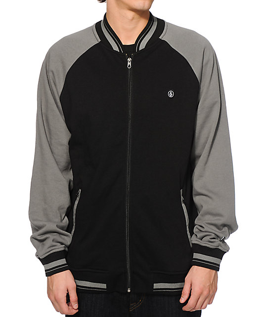 Volcom Kilmer Zip Up Crew Neck Sweatshirt