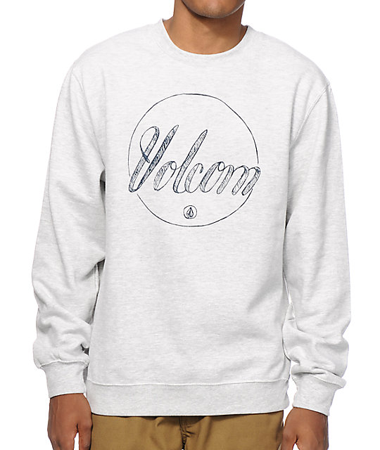 volcom crew neck sweatshirt