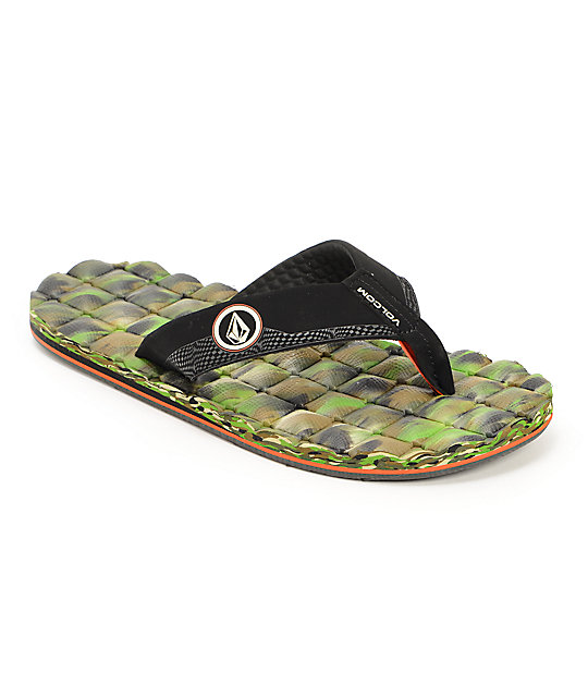 volcom recliner flip flops