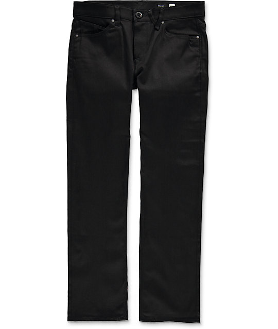 Volcom Solver Black Denim Jeans | Zumiez