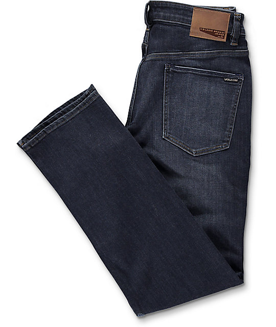 Volcom Solver Regular Fit Vintage Blue Jeans | Zumiez