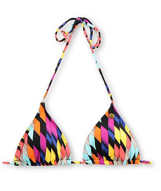 Volcom Southern Summer Slash Triangle Bikini Top at Zumiez : PDP