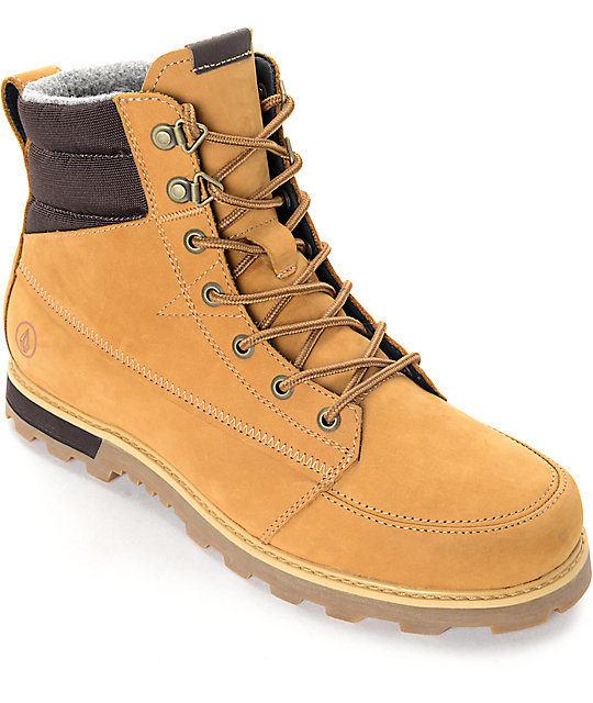 Volcom Sub Zero Wheat Nubuck & Gum Boots at Zumiez : PDP