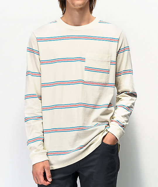 Volcom Tehas White Long Sleeve T-Shirt | Zumiez