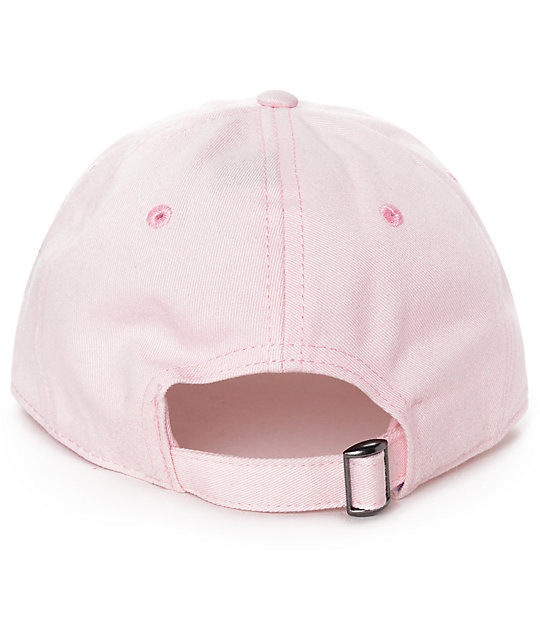 Welcome Scrawl Pink Baseball Hat | Zumiez