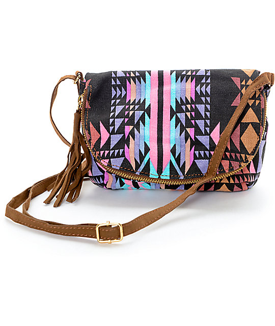 Yoki Tribal Crossbody Purse Zumiez Yoki Tribal Crossbody Purse
