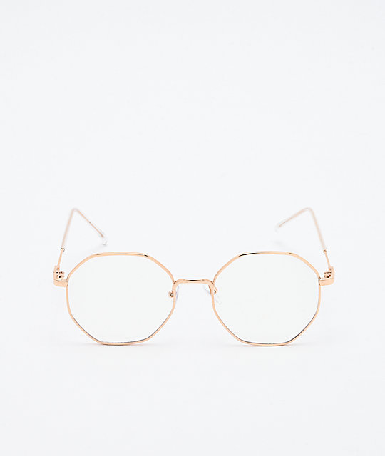 gafas de sol hexagonales