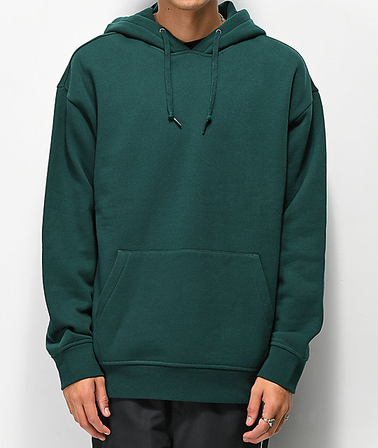 pine green hoodie